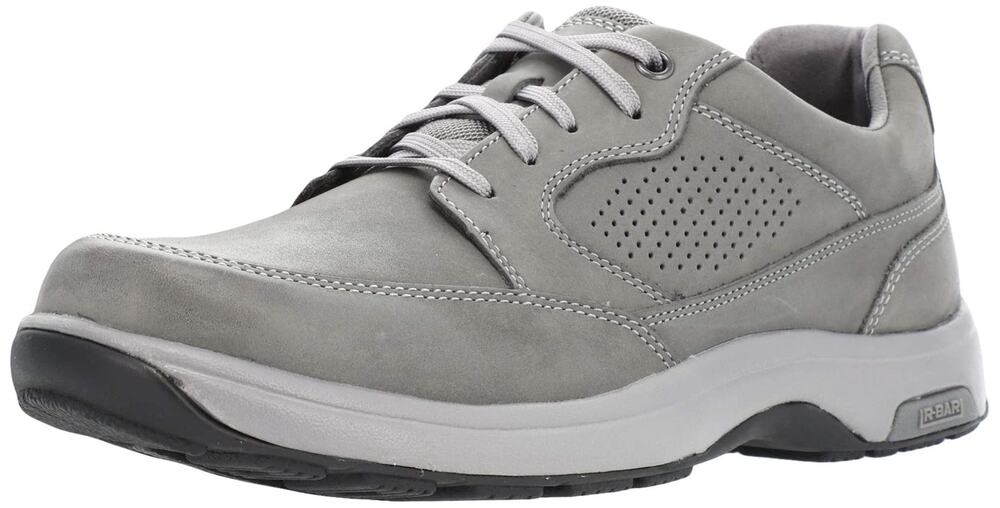DUNHAM 8000 BLUCHER, STEEL GREY NUBUCK, 13